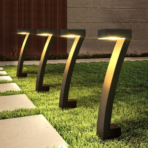 Factory ODM Outdoor Waterproof Solar Garden Pathway Lights New Design LED Solar Lamp for Landscape Yard Lawn Lighting Decor