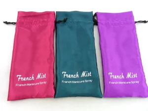 Custom Colorful Printing Silk Jewelry Pouch