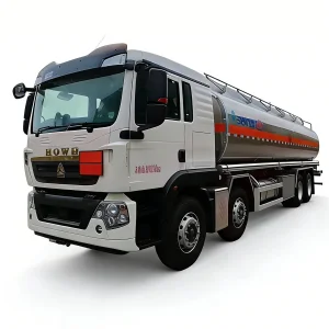 HOWO 8*4 25500 Liters Fuel Tanker Truck Utility Box Fuel Tanker Truck