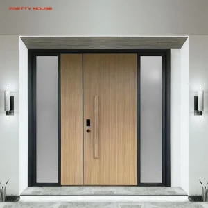 8 Foot Glass Pivot Exterior Door