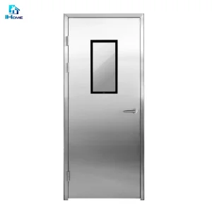 90 Minutes MDF Veneer Door Fire Rated Stainess Steel Fireproof Door