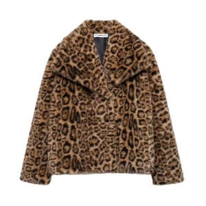 Custom Quilted Padded Woolen Trench Coat for Women Breathable Formal Winter Jacket with Dyed Print Plus Size Fake Fur Outerwear