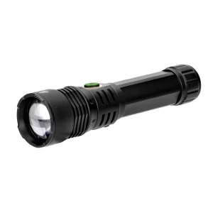 هيليوس 55W ليزر أبيض 1500m مدى طويل 6 أوضاع مصباح LED قابل للشحن من سبائك الألومنيوم IP65 مصباح يدوي تكتيكي قابل للتكبير