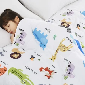 10 Lbs Cooling Weighted Blanket Glass Beads Blanket Summer Winter Soft Thick Blanket