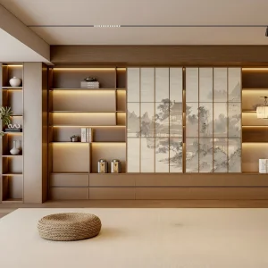 Custom Eco Friendly Wood Bookcases