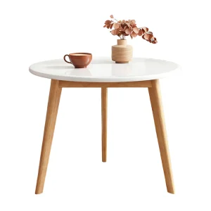 Compact Modern End Table Scandinavian Style