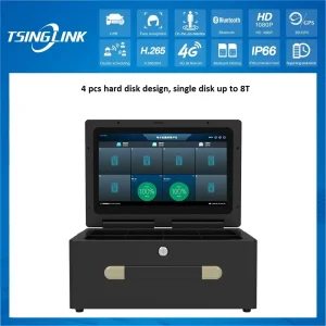 Desktop Type Portable Construction Site Video Recorder Data Acquisition Battery Charging Body Camera Docking Station