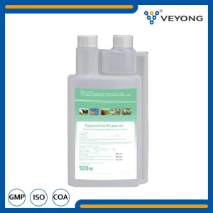 Veterinary Medicine 5%, 10%, 20% Cypermethrin Solution for Cattle Use with Wholesale Price