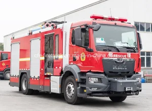 Man Cafs Fire Fighting Truck Fire Engine Specialized Vehicle Price China Factory