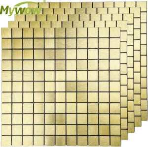 MyWow Wall Sheets Crystal Diamond Mosaic Tile Backsplash Kitchen