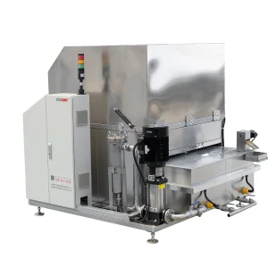 PLC Touching Screen Single Station Rotary Spray Cleaning Equipment