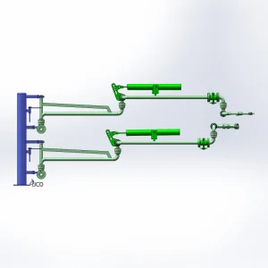 Al2543 Loading Arm for Chemical Liquid Transfer