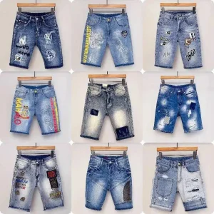 New Fashionable Men's Denim Shorts Casual Wear