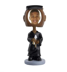Custom Bobble Head Figurine Photo Frame Personalized Gift for Graduation