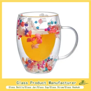 Double Wall Glass Mug Manufacturer