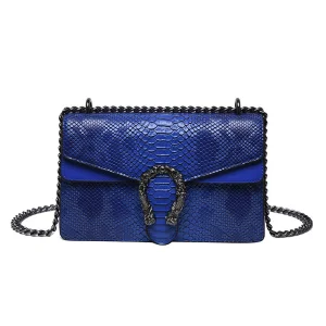 European American Retro Style Chain Small Square Bag Women's Shoulder Bag New Cross-border Fashion Casual Single Polyester