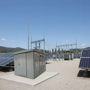 Manufacturer Customized 50/60HZ Solar Wind Power Generation Grid Combined Outdoor Step up Substation