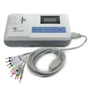 Rechargeable Physical Therapy Equipment ECG Electrocardiograph Machine for Ambulance