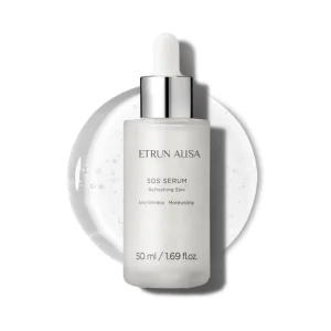 ETRUN ALISA Private Label Polyglutamic Acid Serum Organic Vegan Moisturizing Soothing Refreshing Revitalizing Skin Facial Serum