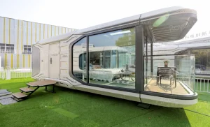 Dream Series M30: Luxury Interior Capsule Room Climate Control System Made of Steel Sandwich Panels, Customizable.