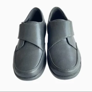 Stylish Black Diabetic Shoes for Enhanced Foot Support