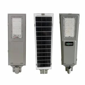 Luminarias exteriores lámpara luz solar panel integrado con sensor de detección de movimiento, luz LED solar para el jardín