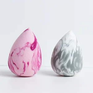 Super Soft Makeup Sponges Marble Grey
