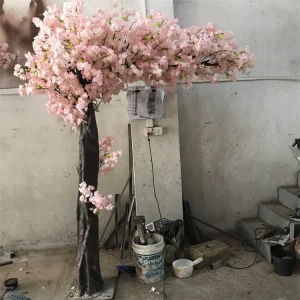 Wholesale Factory Made Good Quality Artificial Sakura White Cherry Blossom
