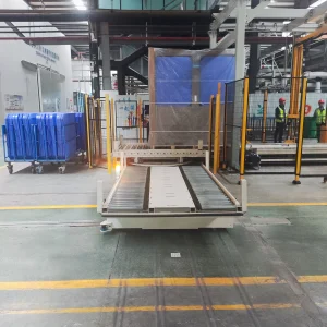 Customized Electric Gantry Cantilever Stretch Plastic Film Wrapper Equipment Packing Machine for Factories