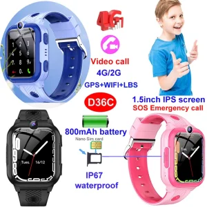 4G personal security smart watch