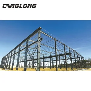 China Fireproof Galvanized Q345 Peb Pre Engineered Steel Structure Materials Warehouse Building in Argentina