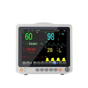 Monitor de Pressão Arterial para Pacientes Portátil Aprovado pela CE com Múltiplos Idiomas e Seis Parâmetros