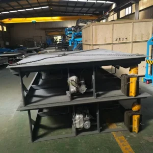 Custom 8 10 12 15 Ton Hydraulic Power Dock Leveler Airbag Vertical Standing Telescopic Mechanical Stationary Fixed Loading Ramp