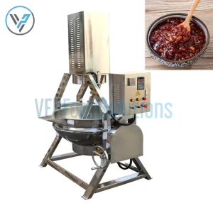 Cutting Edge Semi Automatic Curry/Fruit Paste Planetary Jacketed Kettle Machine on Selling