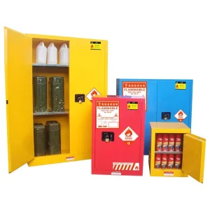 Industrial Steel Safety Cabinet Hazardous Chemicals Fire Explosion-Proof Cabinet Laboratory Dangerous Goods Iron Storage Cabinet