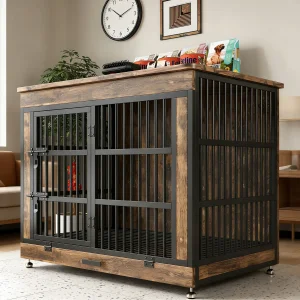 Furniture-Style Storage Dog House