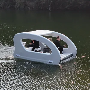 Hot Sale Popular Floating Inflatable Electric Yacht Boat