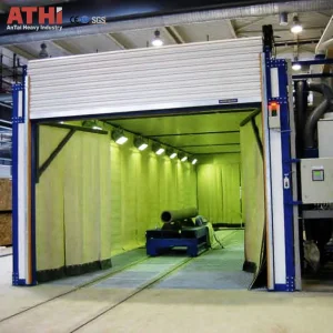 User-Friendly Safe Wear-Resistant High-Performance Room Sand Blasting Cleaning Equipment