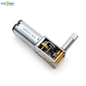 12mm 6V 12V N30 Worm Gear Motor for Smart Lock Aroma Diffuser Medical Device Camera Pump