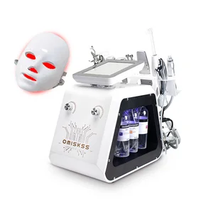 10-in-1 Multi-functional Skin Management Korean Hydro Oxygen Facial Spa Equipment Oxygen Bubble Microdermabrasion Facial Machine