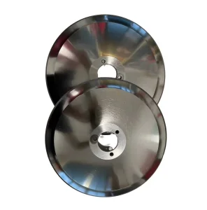 Customized 3Cr13 Stainless Steel Food Industrial Machine Lamb Slicer Blade Circular Slicing Knife for Beef Meat Potato Vegetable Cutting Blade