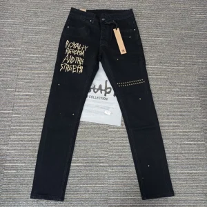 Calças de Denim Slim Fit Ksubii