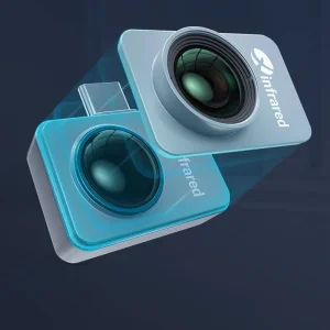 P2PRO Thermal Camera 256X192 Infrared Imager with USB Type C Compatible with Ios Android