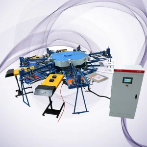 High Precision Six Color Screen Printing Equipment