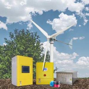 hybrid solar wind turbine system for home use