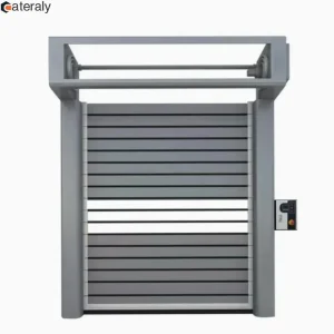 Fast Closing Thermal Shutter for Commercial Aluminum Warehouse Automatic Door Roller Shutter Door Roll up Garage Doors Factory Wholesale Discount Doors