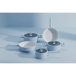 Factory New Arrival Cookware Set Casserole Fry Pan
