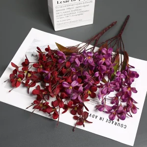 European Style Retro Silk Orchid