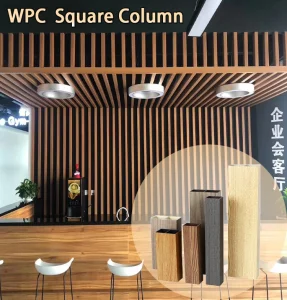 China Square Wood WPC Wall	， Indoor Square Wood WPC Wall Panel	， Waterproof WPC Square Partition	， Fire-Rated WPC Square Column	 Manufacturers, Factories