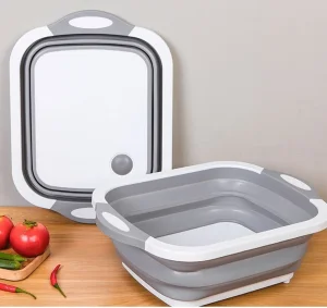 Towel Kitchen Foldable Camping Dishes Collapsible Cutting Board Chopping Board